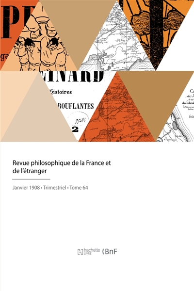 Revue philosophique de la France et de l'étranger