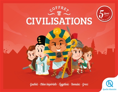 Coffret civilisations : 5 livres