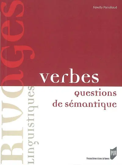 Verbes : questions de sémantique