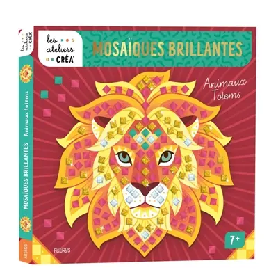 Animaux totems : mosaïques brillantes