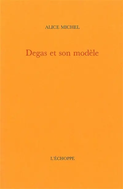 Degas et son modèle