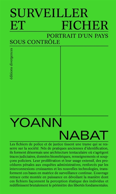 Surveiller et ficher :...