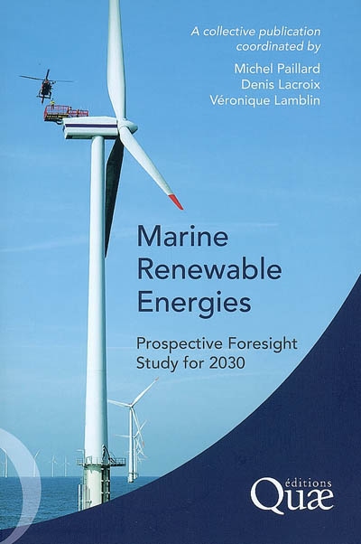 Marine renewable energies : prospective foresight study for 2030