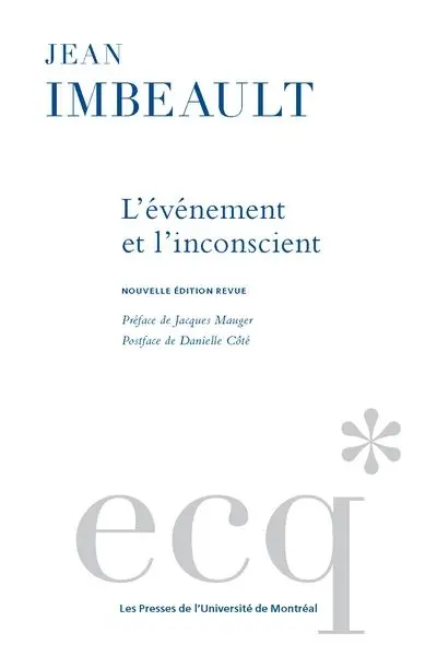 L'événement et l'inconscient L'événement et l'inconscient