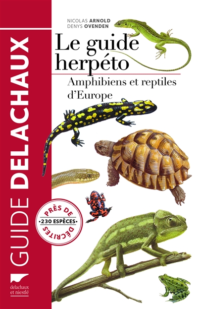 Le guide herpéto : 228 amphibiens et reptiles d'Europe