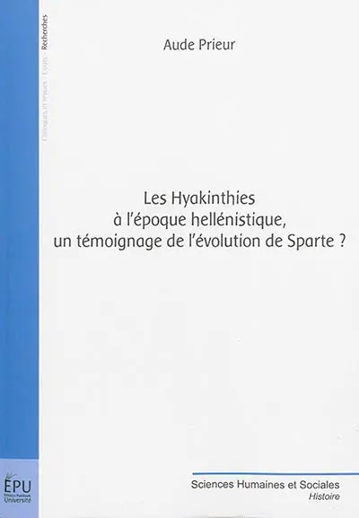 Les Hyakinthies à l'époque hellénistique, un témoignage de l'évolution de Sparte ?