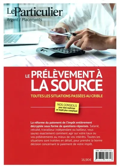 Le prélèvement à la source : toutes les situations passées au crible