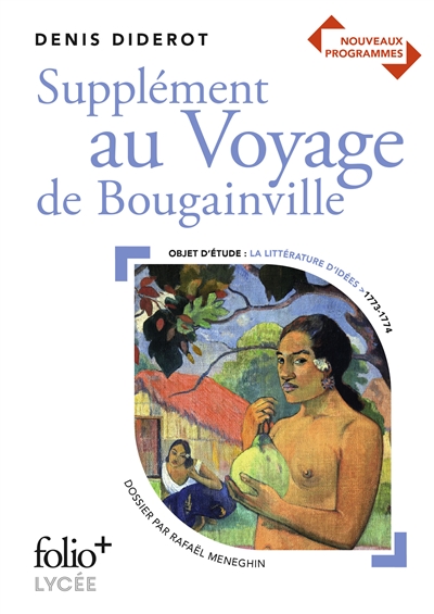 Supplément au voyage de Bougainville : nouveaux programmes