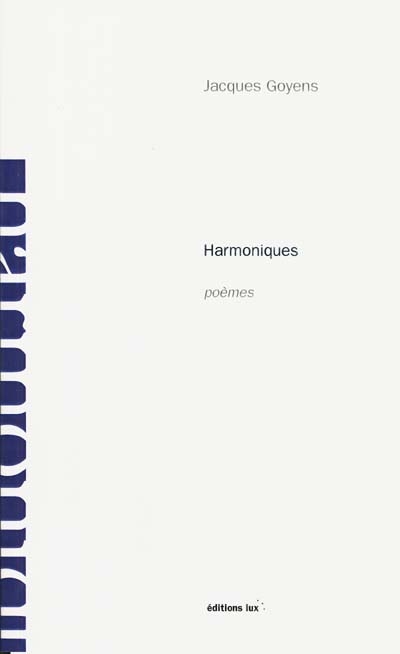 Harmoniques : poèmes