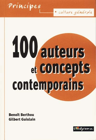 100 auteurs et concepts contemporains