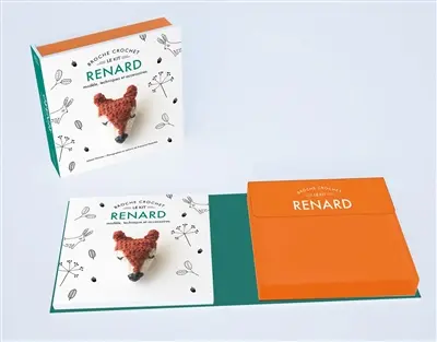 Le kit broche crochet renard : modèle, techniques et accessoires