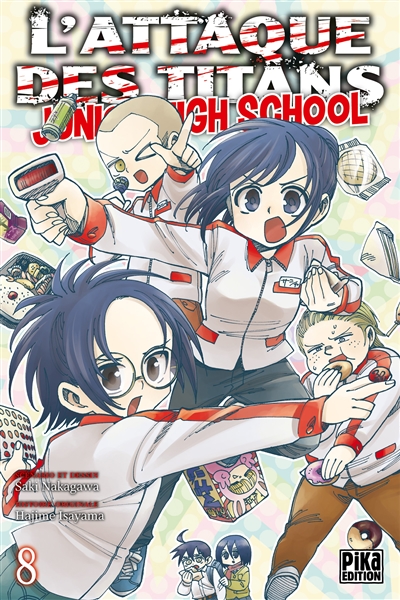 L'attaque des titans : junior high school. Vol. 8