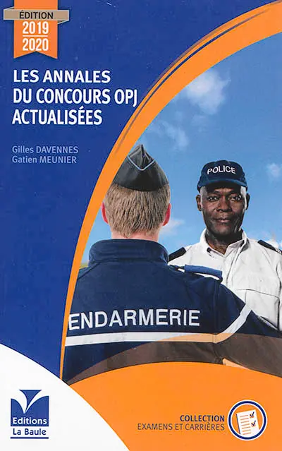 Les annales du concours OPJ actualisées