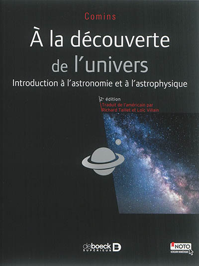 A la découverte de l'Univers : introduction à l'astronomie et à l'astrophysique