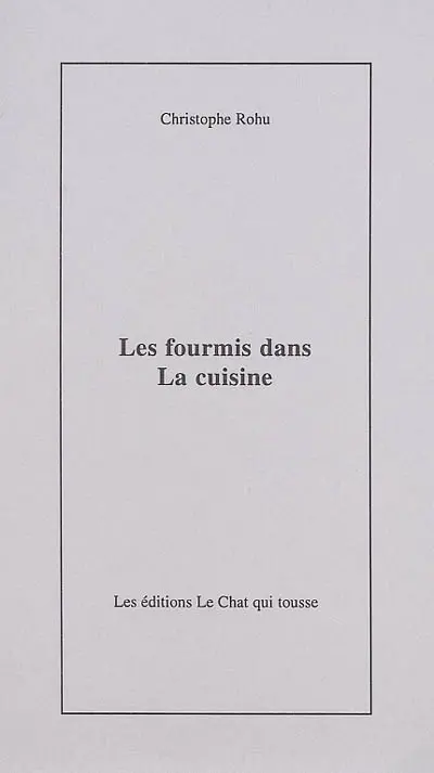 Les fourmis dans la cuisine