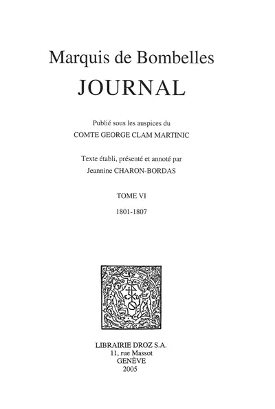 Journal. Vol. 6. 1801-1807
