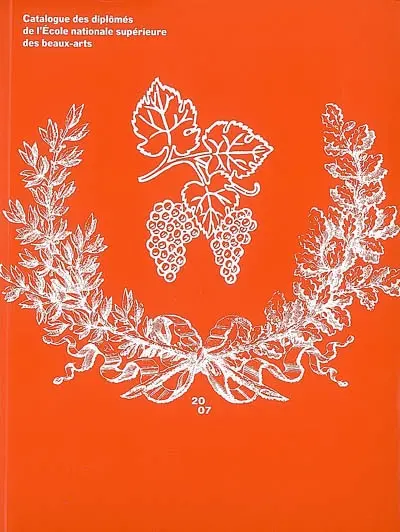 Catalogue des diplômés de l'Ecole nationale des beaux-arts