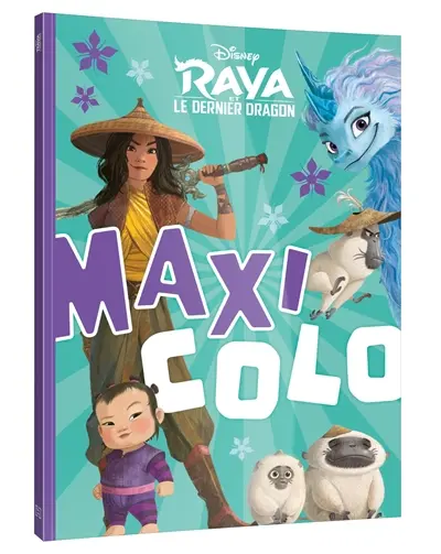Raya et le dernier dragon : maxi colo