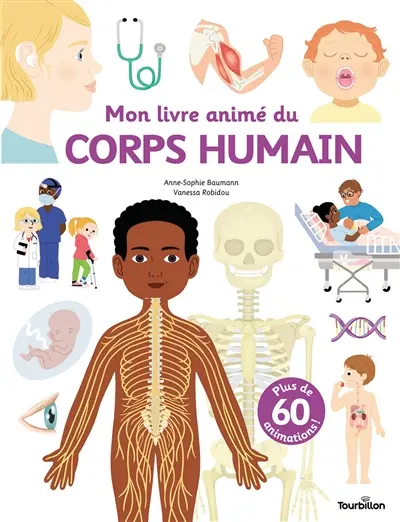 Mon livre animé du corps humain