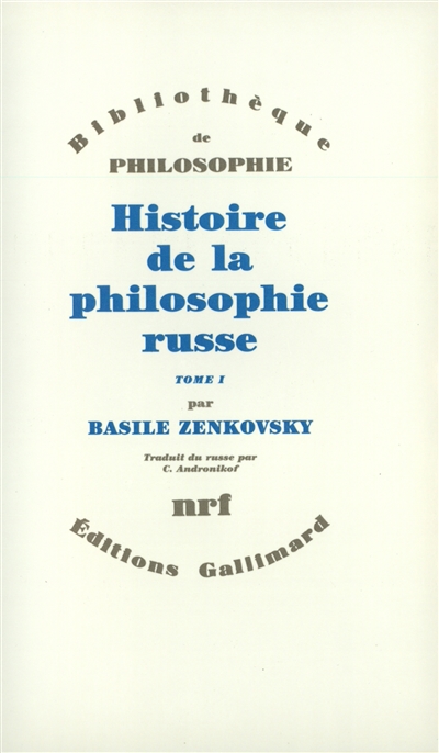 Histoire de la philosophie russe. Vol. 2