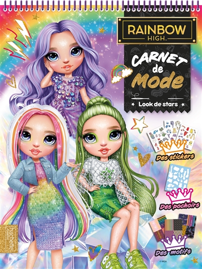 Rainbow High : carnet de mode : look de stars