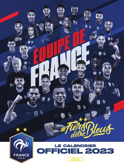 Le calendrier officiel 2023 : Equipe de France