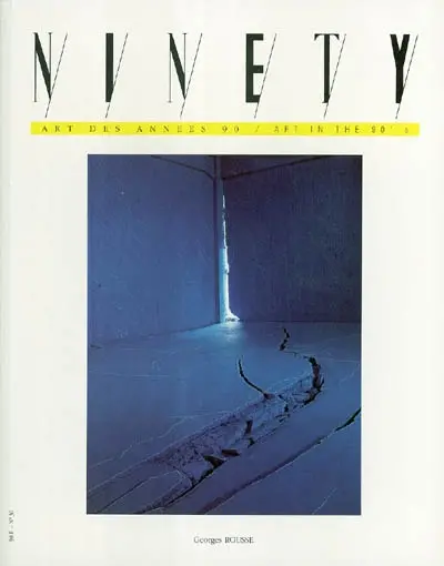 Ninety, n° 30. Georges Rousse, Rirkrit Tiravanija