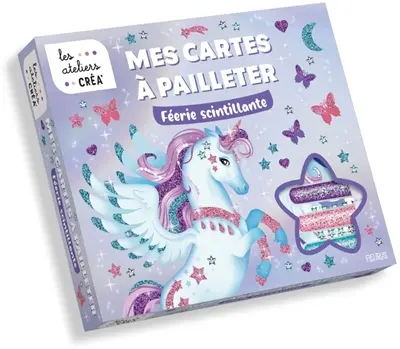 Féérie scintillante : mes cartes à pailleter