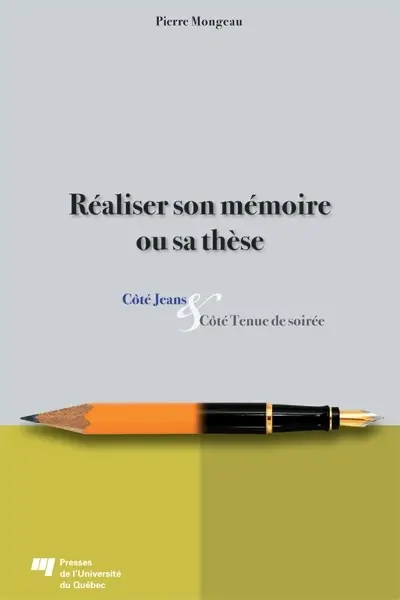 Réaliser son mémoire ou sa thèse : côté jeans et côté tenue de soirée