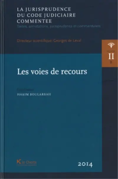 Les voies de recours