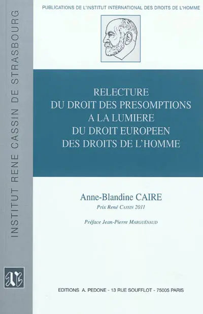 Relecture du droit des présomptions à la lumière du droit européen des droits de l'homme