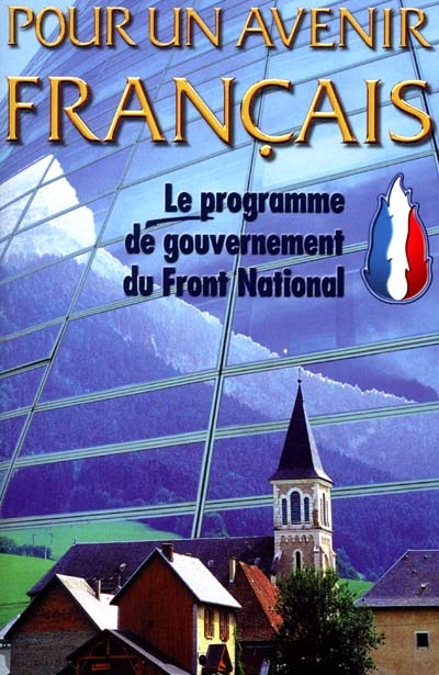 Pour un avenir français : le programme de gouvernement du Front national
