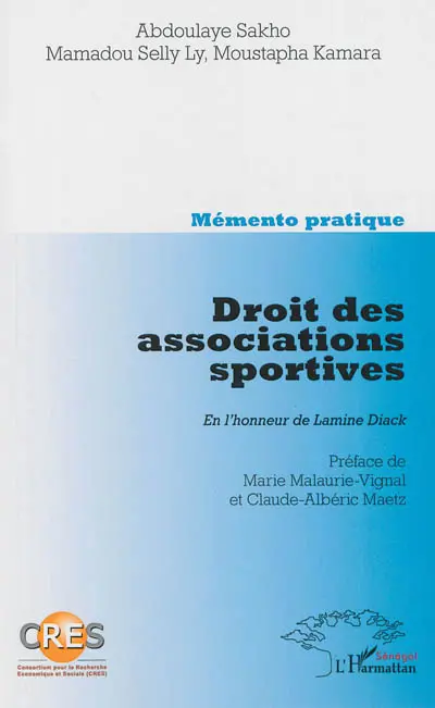 Droit des associations sportives : mémento pratique