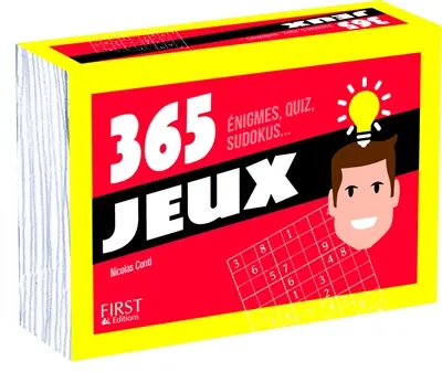 365 jeux : énigmes, quiz, sudokus...