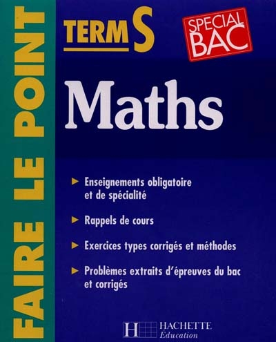 Maths, terminales S
