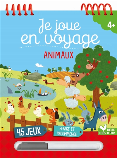 Je joue en voyage : Animaux rigolos