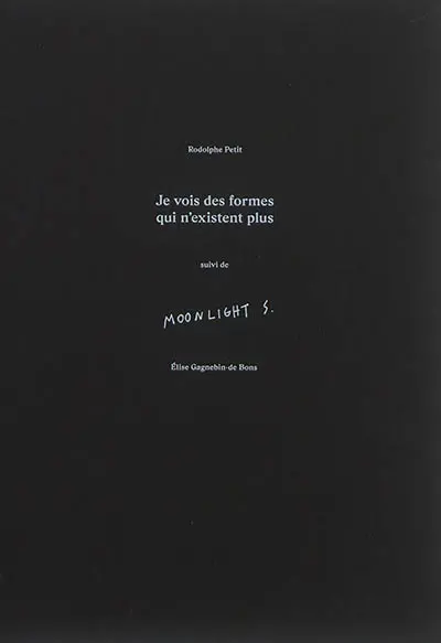 Je vois des formes qui n'existent plus. Moonlight S.