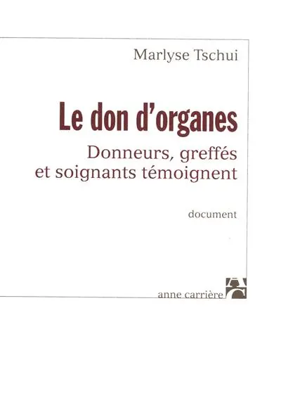 Le don d'organes