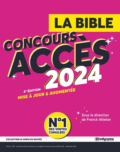 La bible concours Accès 2024 : ESDES, ESSCA, IESEG