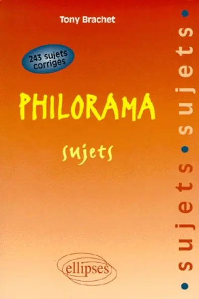 Philorama, sujets