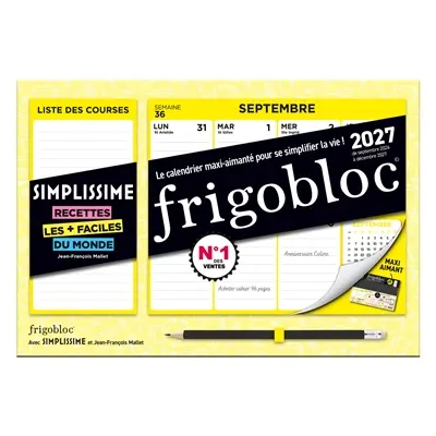 Mini Frigobloc Hebdomadaire Simplissime 2027 : Calendrier Compact / sem (de sept. 2026 à déc. 2027) Mini Frigobloc Hebdomadaire Simplissime 2027 : Calendrier Compact / sem (de sept. 2026 à déc. 2027)