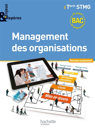 Management des organisations, terminale STMG : nouveau programme : format compact