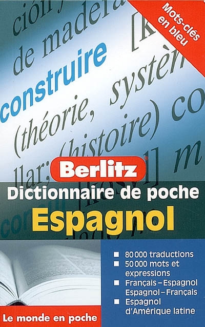 Dictionnaire de poche espagnol : français-espagnol, espagnol-français