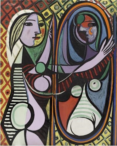 Pablo Picasso Girl Before a Mirror