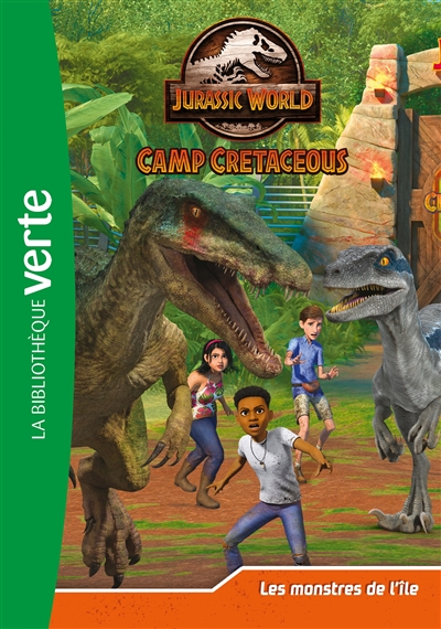 jurassic world : camp cretaceous. vol. 12. les monstres de l'île