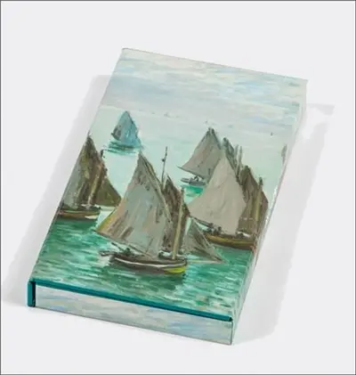 Fishing Boats : Claude Monet 8 Pen-Set