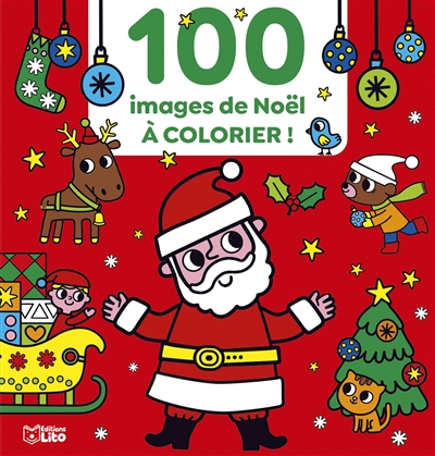 100 images de Noël à colorier !