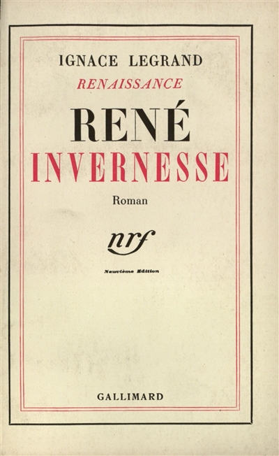 Renaissance. Vol. 1. René Invernesse