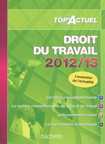 Droit du travail : 2012-2013