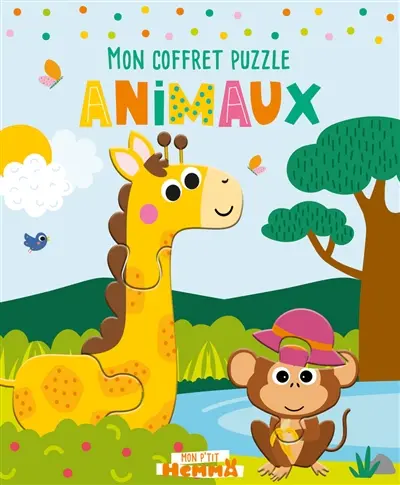 Mon coffret puzzle animaux